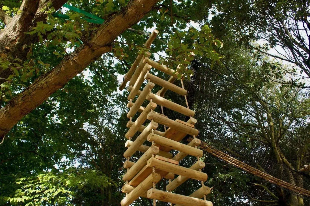 Rope Bridges for Treehouses, Decks & Platforms