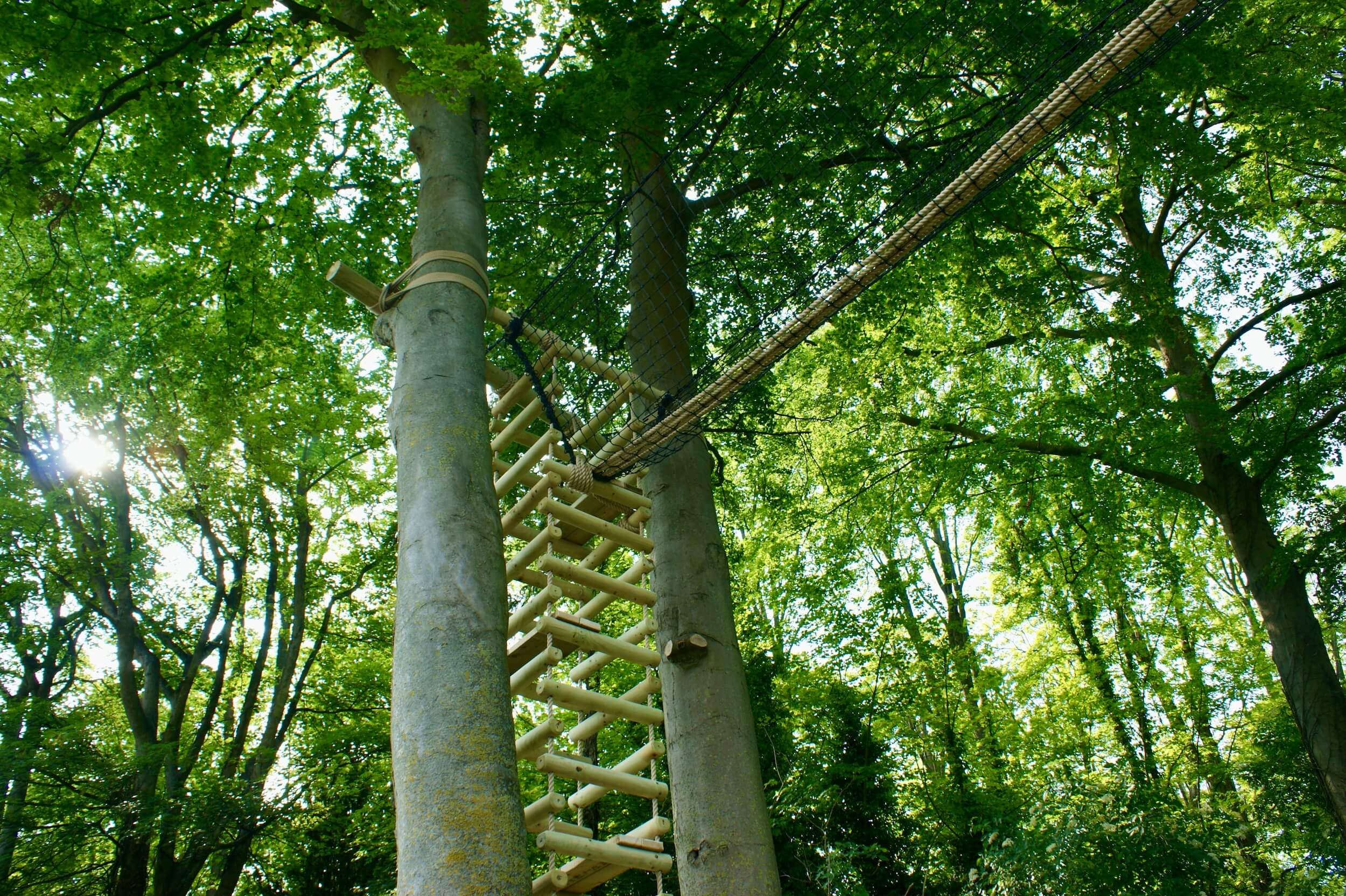 Bespoke Rope Ladders for Treehouses, Tree-Decks and Platforms